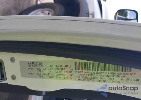 2018 Ram 2500 Tradesman Regular Cab 4X4 8' Box из США, поврежденный, VIN 3C6MR5AJ2JG166391